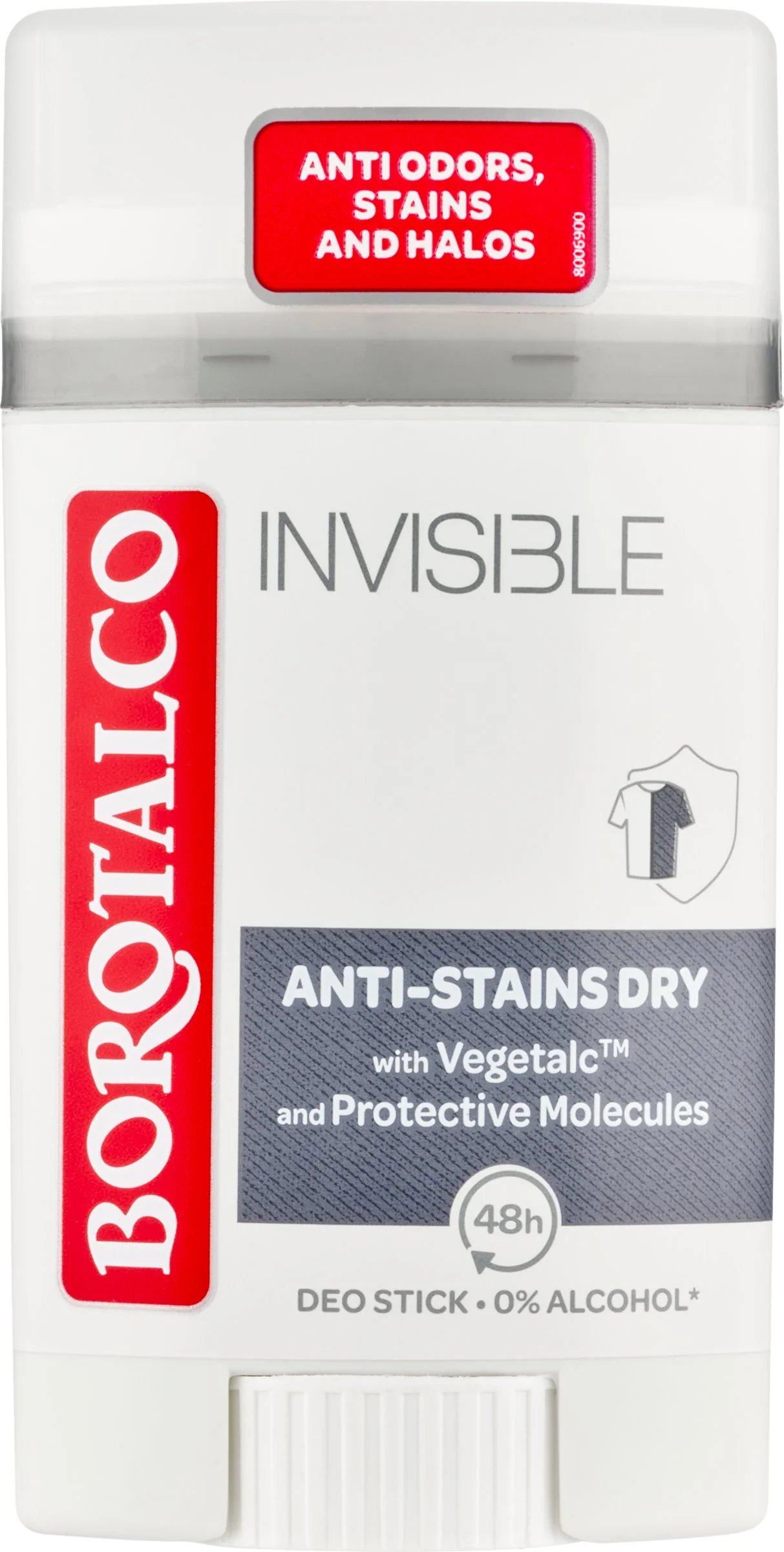 BOROTALCO Invisible stick 1×40 ml, dezodorant