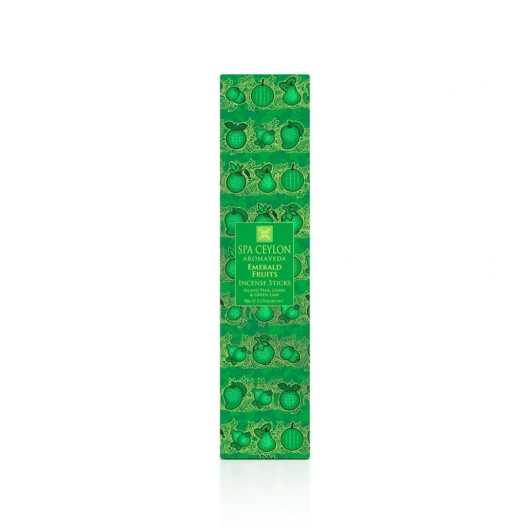 Aromatické vonné tyčinky Emerald Fruits 30 ks, hruška, guava