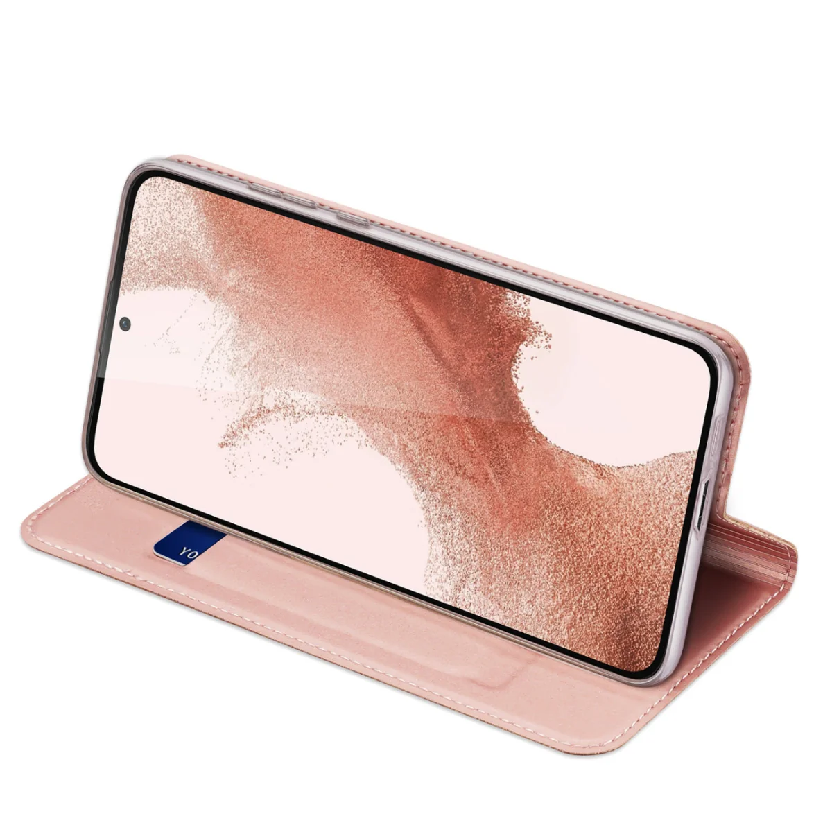 Dux Ducis Skin Pro knižkové kožené puzdro na Samsung Galaxy S23 Plus,ružové ružové