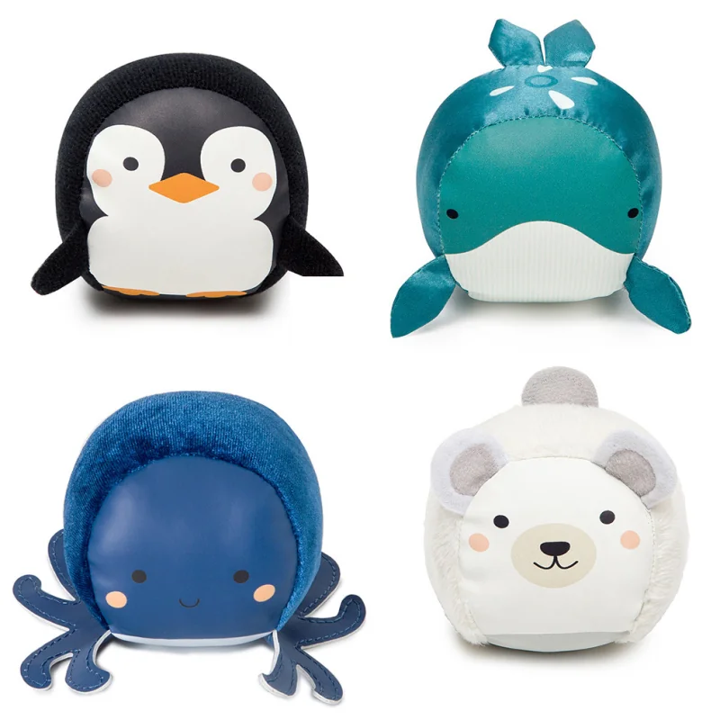 Little Big Friends Sada senzorických loptičiek Roly Poly – Oceán 