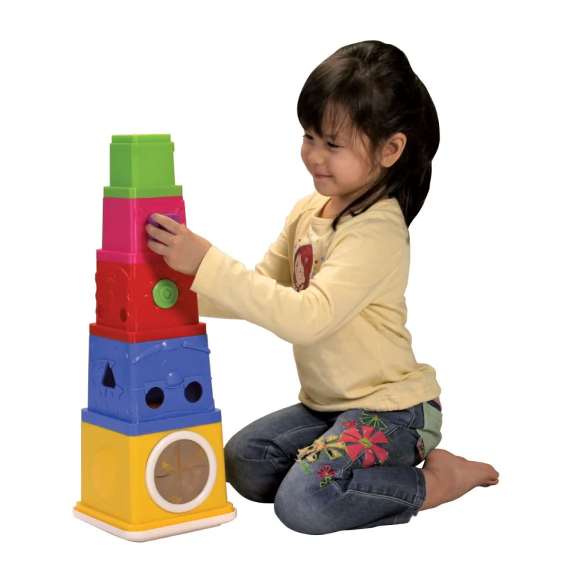 K´s Kids Pyramídový triedič tvarov Sova