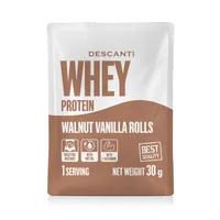 DESCANTI Whey Protein Walnut Vanilla Rolls