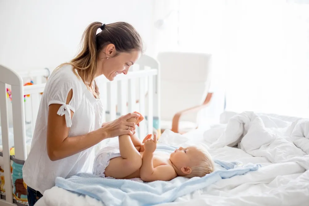 Zásady hygieny pri prebaľovaní bábätka