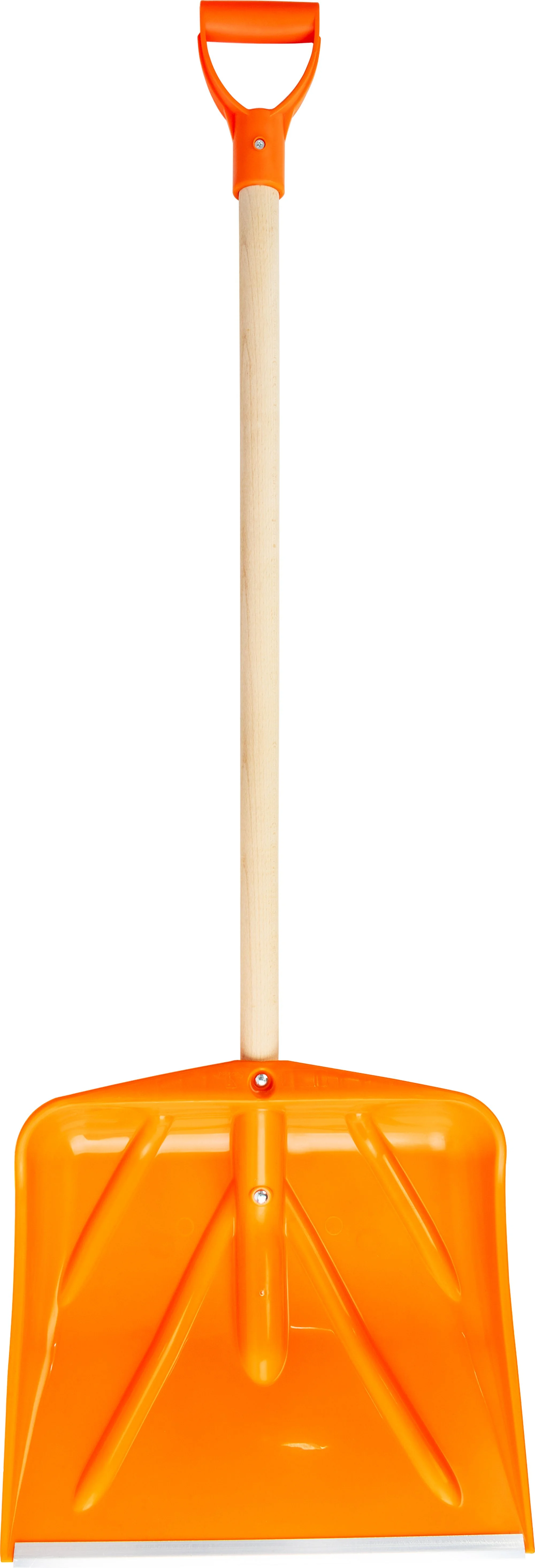 Strend Pro odhrňovač snehu BISHORN PREMIUM, 1 ks 450x415x1350 mm, drevená násada, mix farieb, demontovaný