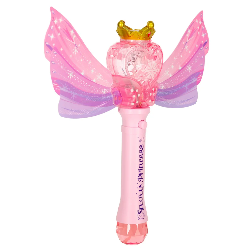 Automatický výrobník bublín – princezná prútik, 2 náplne