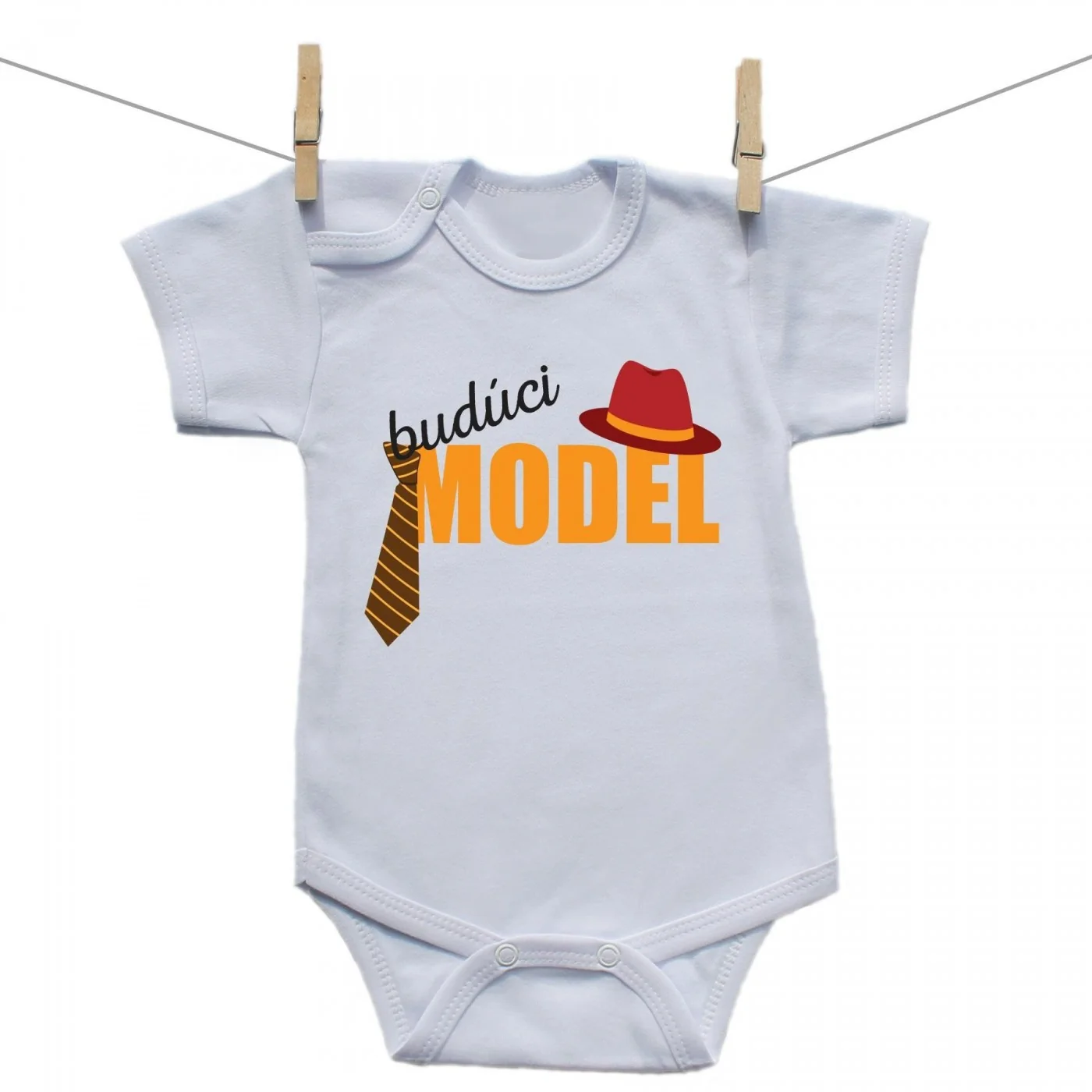 Boodyy Body s krátkym rukávom Budúci model Veľkosť: 74