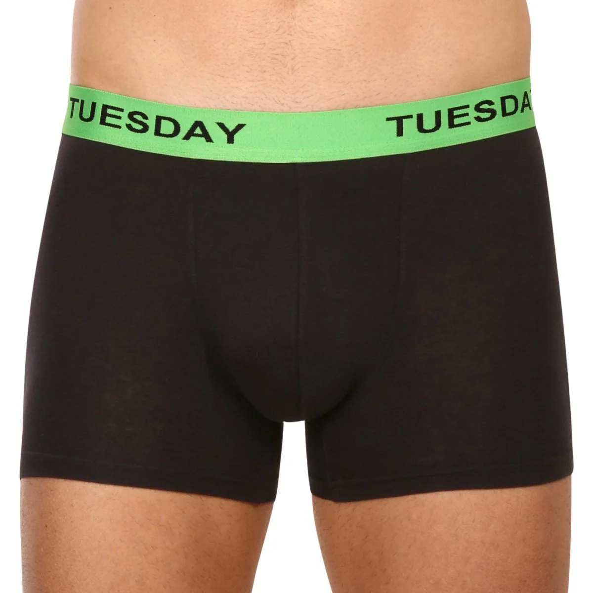 7PACK pánske boxerky čierne (7NB001-week) L