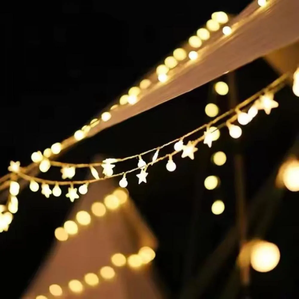 LED girlanda 6 m (40 LED žiaroviek) USB