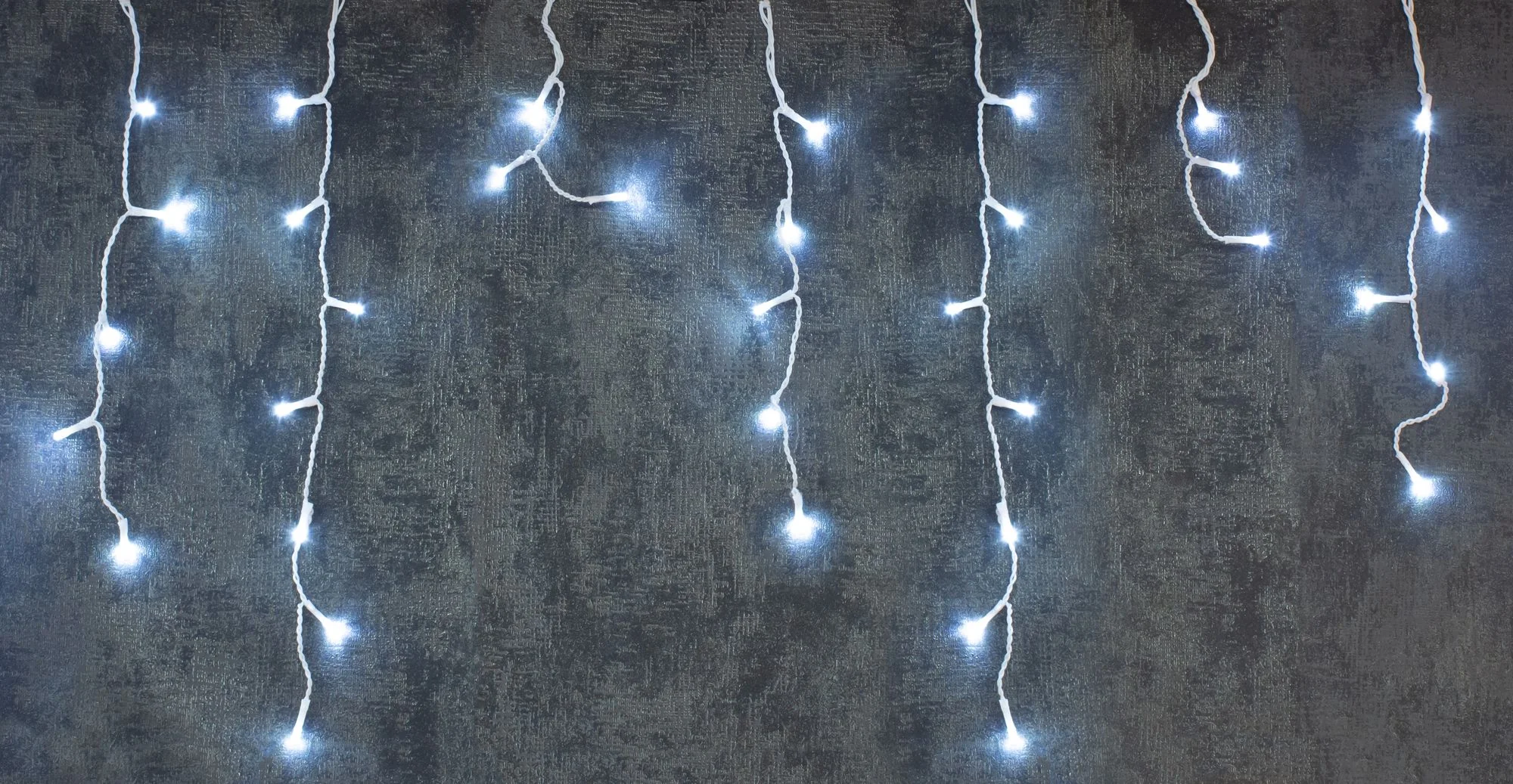 MagicHome LED cencúľová reťaz Icicle, 1 ks 800 LED studená biela, stále svetlo, 230 V/50 Hz, IP44, exteriér, 20 m