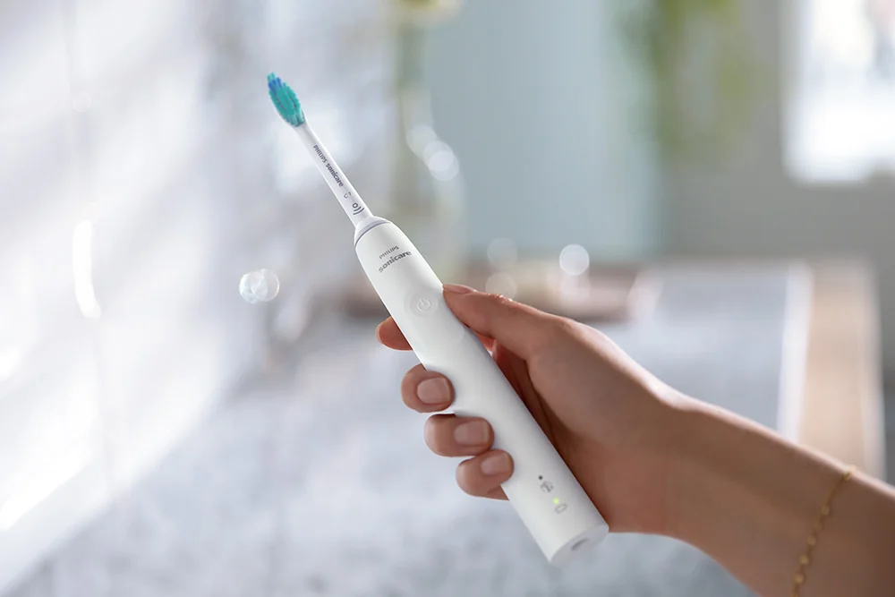 Philips Sonicare 3100 HX3675/13 1+1 1×2 ks, sonická zubná kefka 2 ks