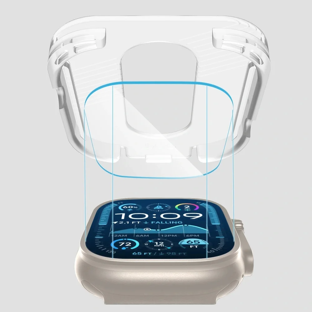 Tech-Protect Easy Set 2x ochranné sklo na Apple Watch Ultra 1 / 2 (49mm) m)