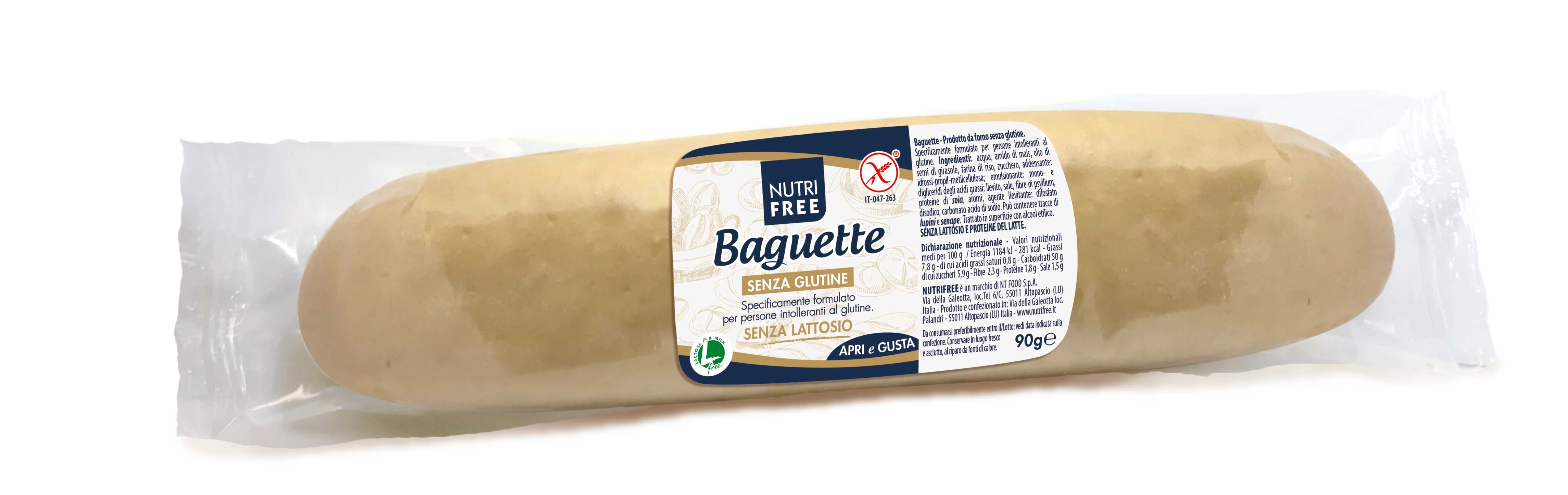 Nutrifree Baguette 1×90 g, bageta