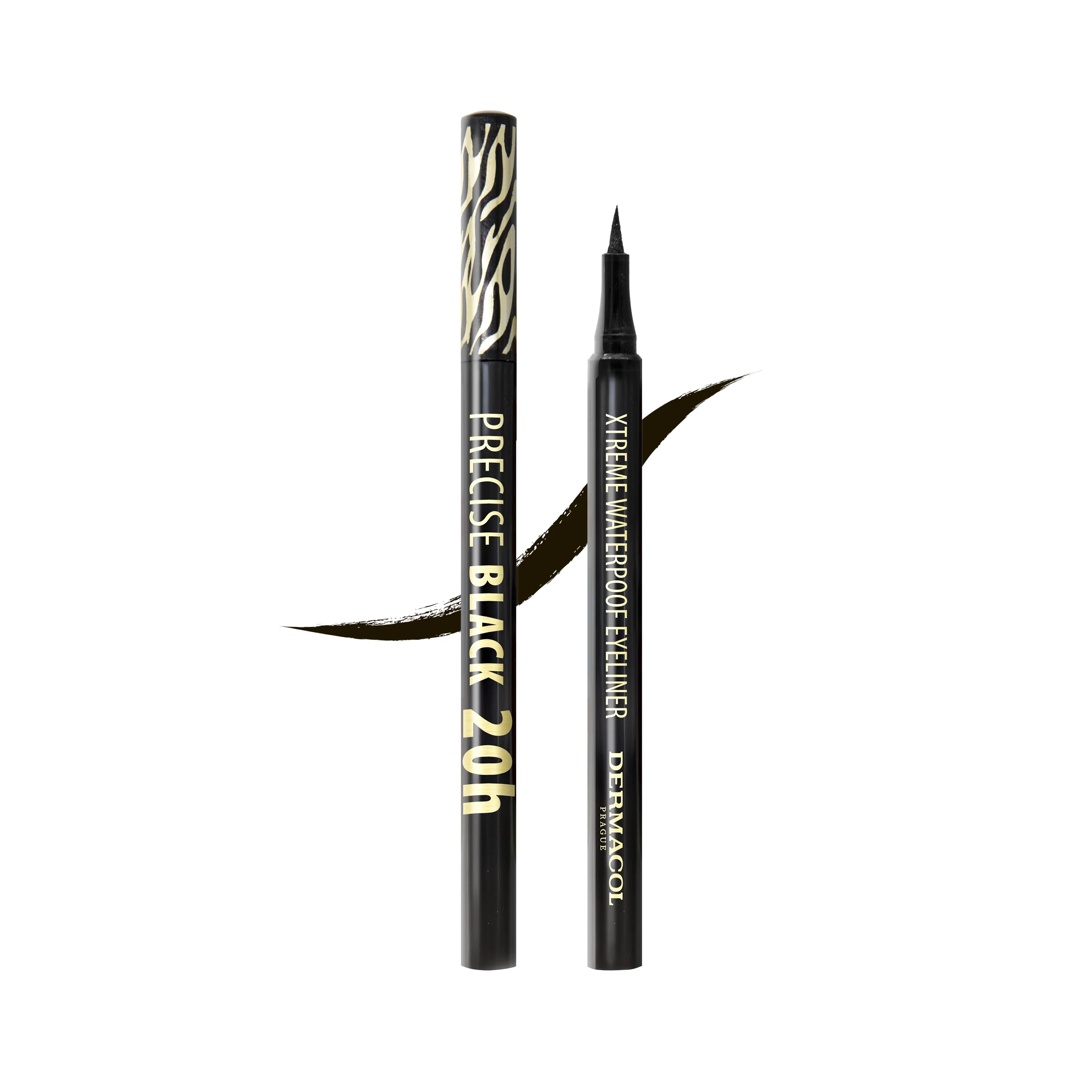 Dermacol Precise black 20H WTP linka na oči 1 ks