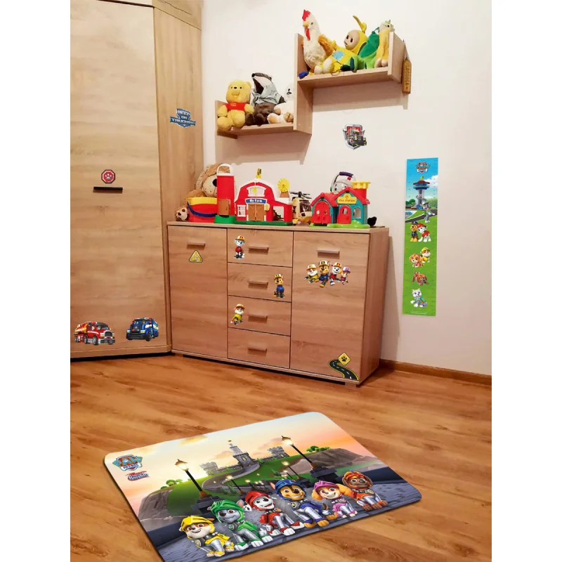 Nickelodeon ultramäkký koberec Paw Patrol Šteniatka v akcii 100x150 cm