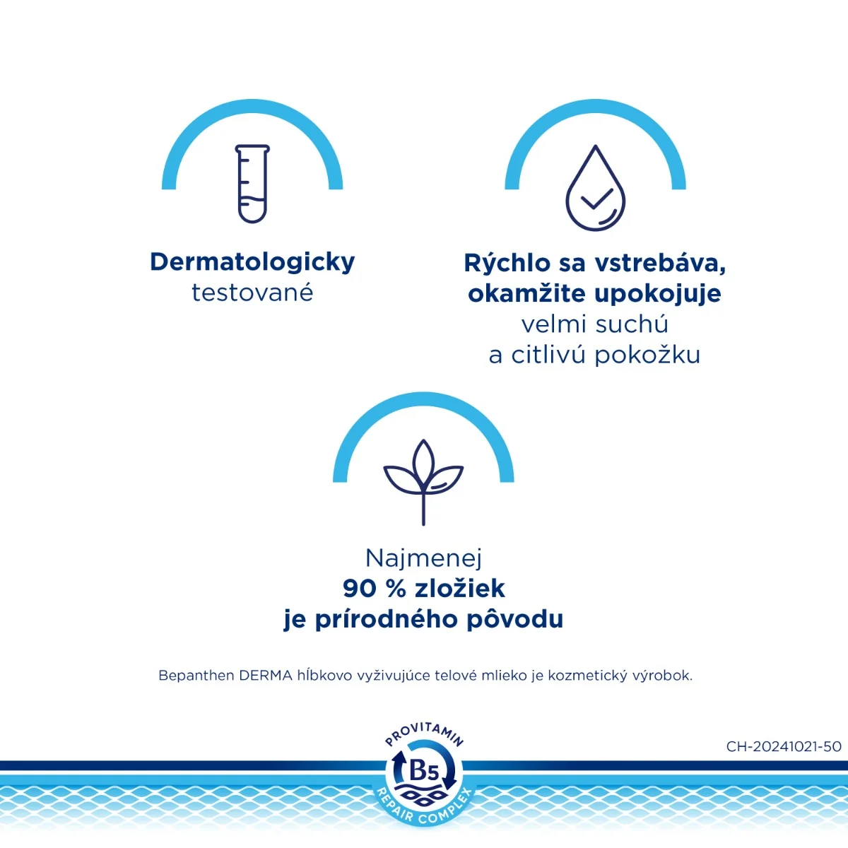 Bepanthen Derma hĺbkovo vyživujúce telové mlieko 400 ml