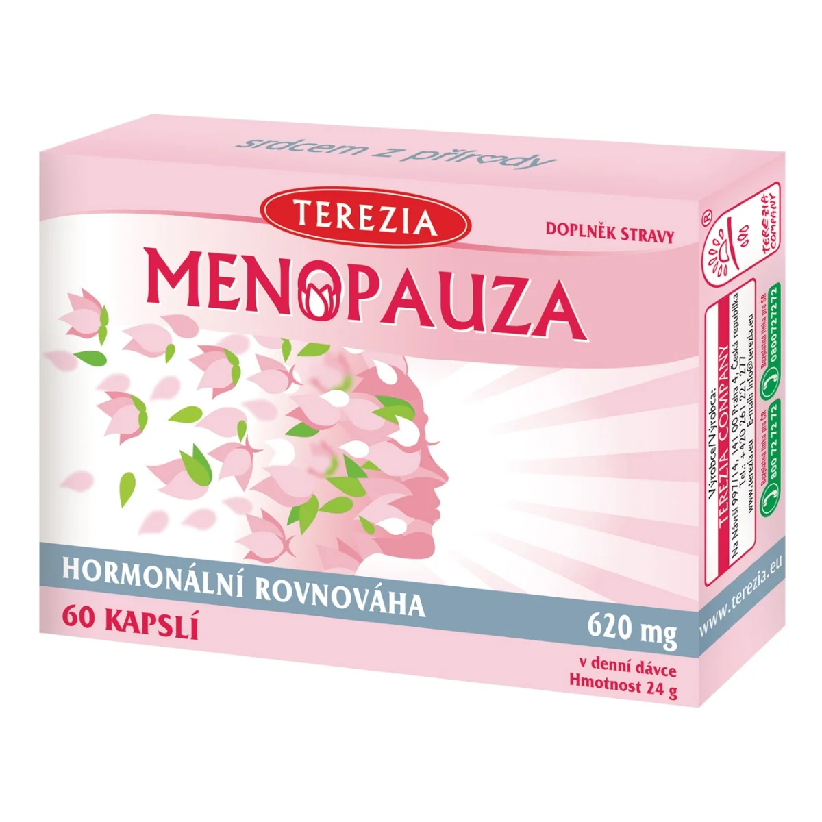 TEREZIA MENOPAUZA 1×60 cps, výživový doplnok