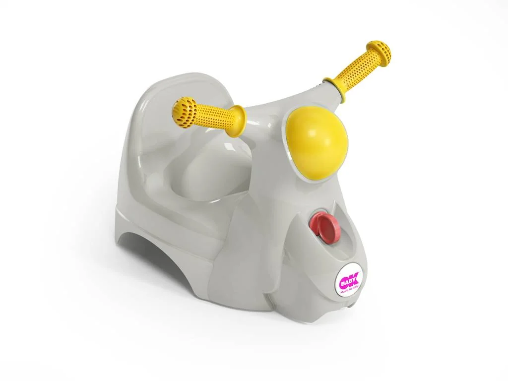 OK BABY Nočník Scooter grey 1×1 ks, nočník