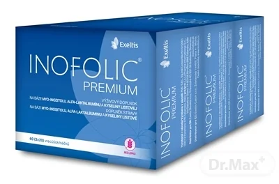 INOFOLIC PREMIUM 3×20 ks, výživový doplnok