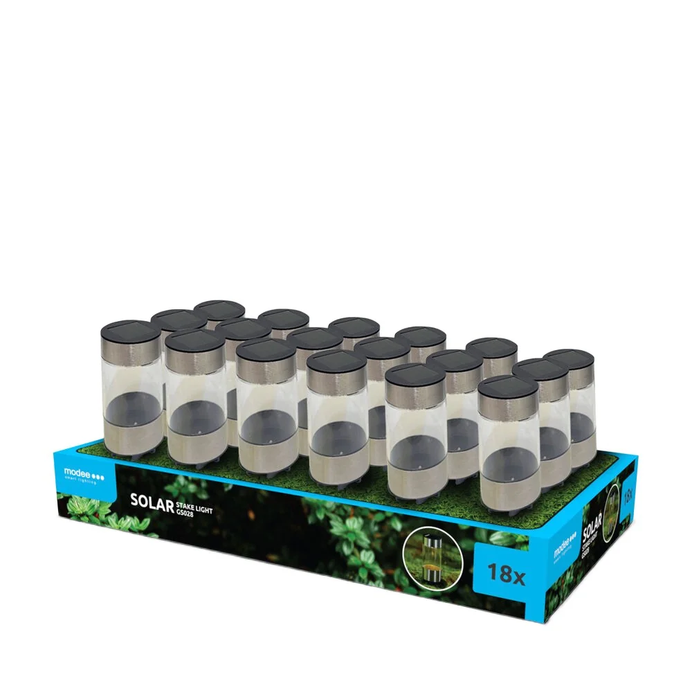 Modee solárne svietidlo GS028 zapichovacie 19cm 1ks