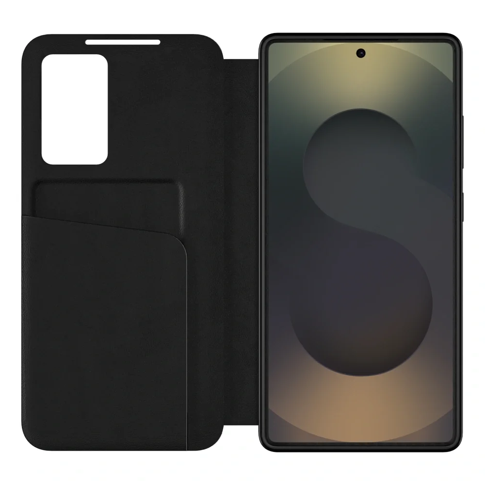 Tech-Protect Smart Wallet knižkové puzdro na Samsung Galaxy S25 Edge, čierne
