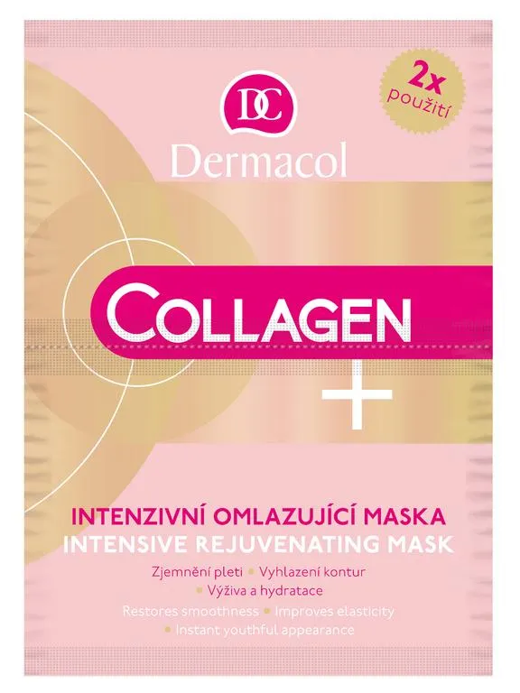 DERMACOL Collagen plus Intenzívna omladzujúca pleťová maska