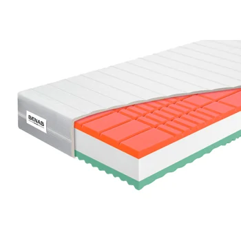 Matrac Benab RelaxatioMax 18 H3 / H4 70 x 200 cm Penový matrac 18 cm sendvičový zónová ortopedické