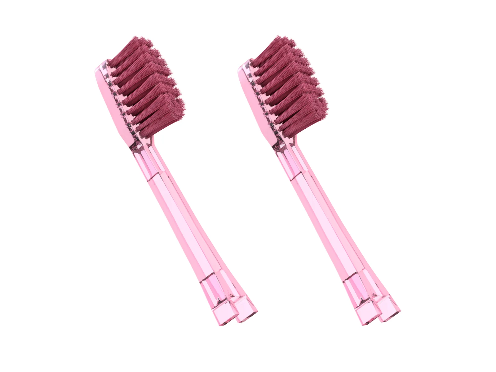 Výmenná hlavica IONICKISS Original EXTRA SOFT extra mäkká, ružová 1×2 ks, hlavica na zubnú kefku