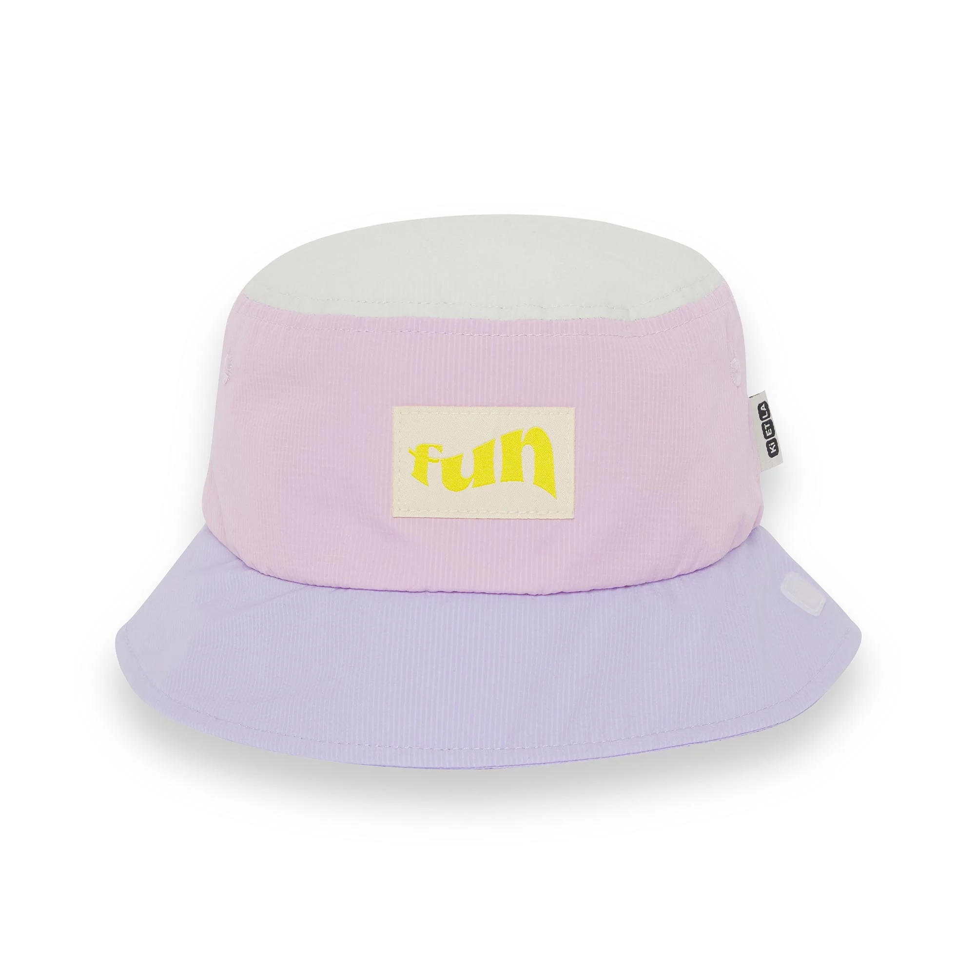 KiETLA ICONIK klobúčik s UV ochranou - Pink Fun 53 - 55 cm