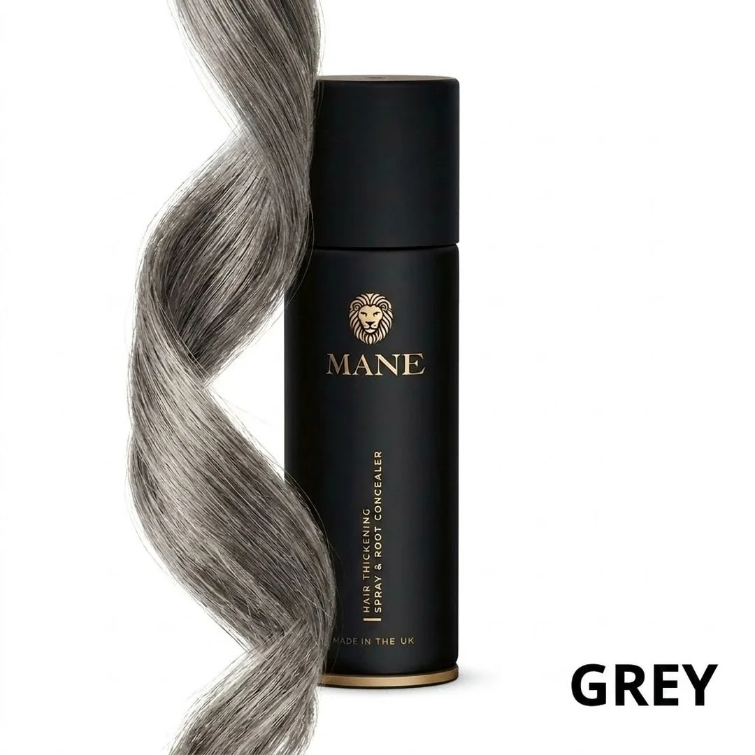 Zahusťovač pre okamžité zahustenie vlasov + FIXÁTOR Sivá (Grey)