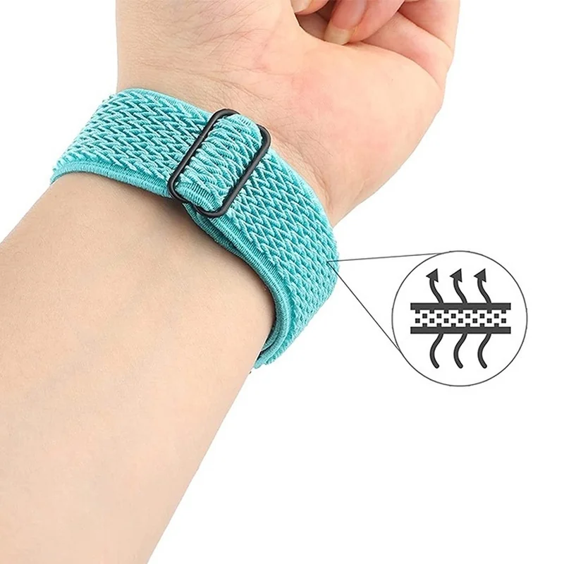 BStrap Pattern remienok na Samsung Galaxy Watch 3 45mm teal