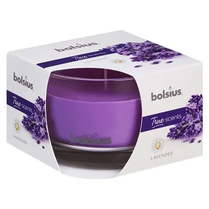 Bolsius Aromatic 2.0 Sklo 80x50mm Lavender, vonná sviečka