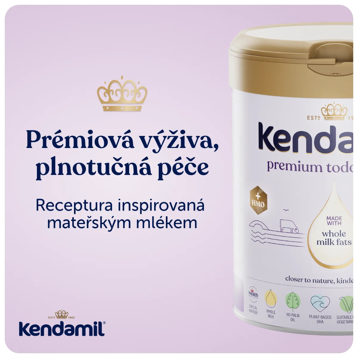 Kendamil Premium 4 HMO+ (800 g) 1×800 g, detská výživa
