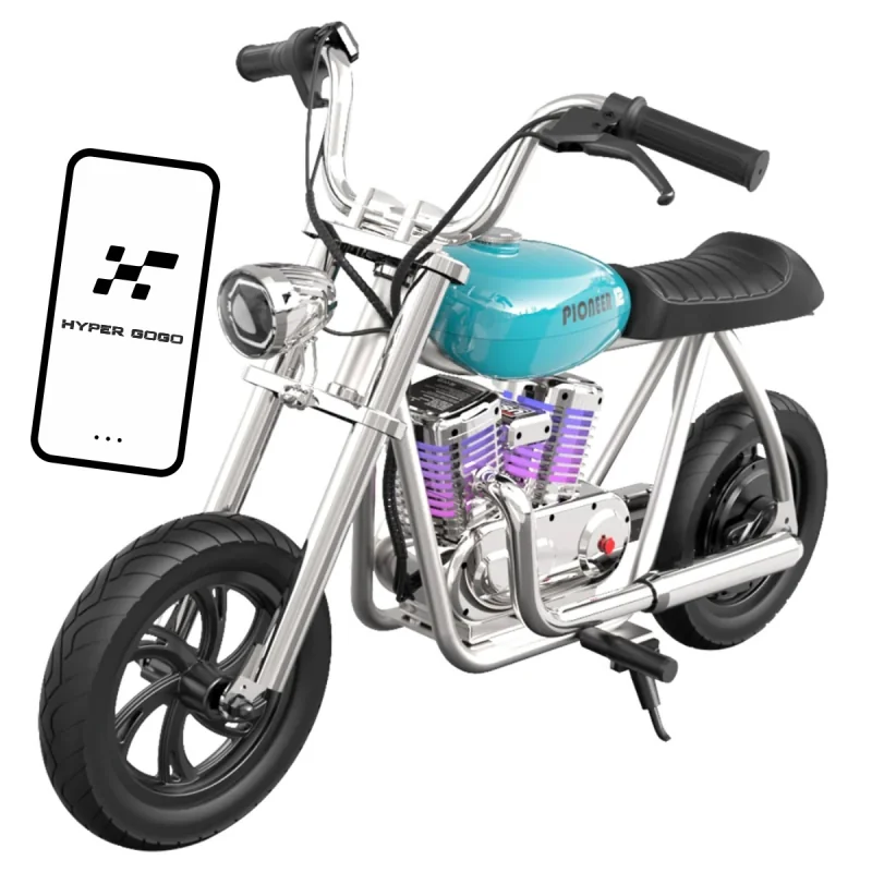 Hyper Gogo - Pioneer 12 Plus App motorka modrá