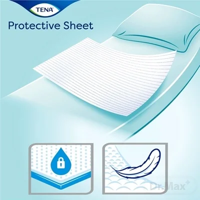 TENA Protective Sheet jednorazová ochranná plachta, 210x80 cm, 1x100 ks
