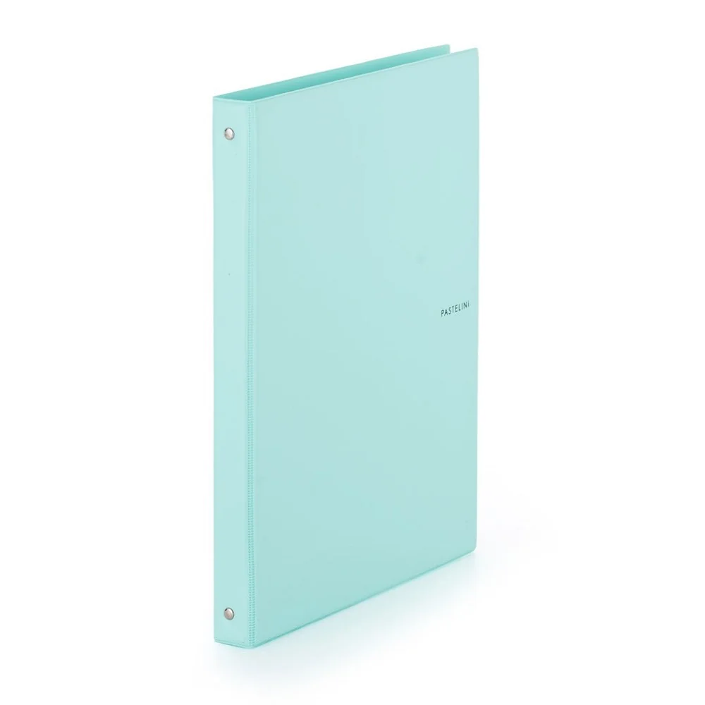PASTELINi - krúžkový karis blok A4, PVC, zelený 100 listov, 4-kr.