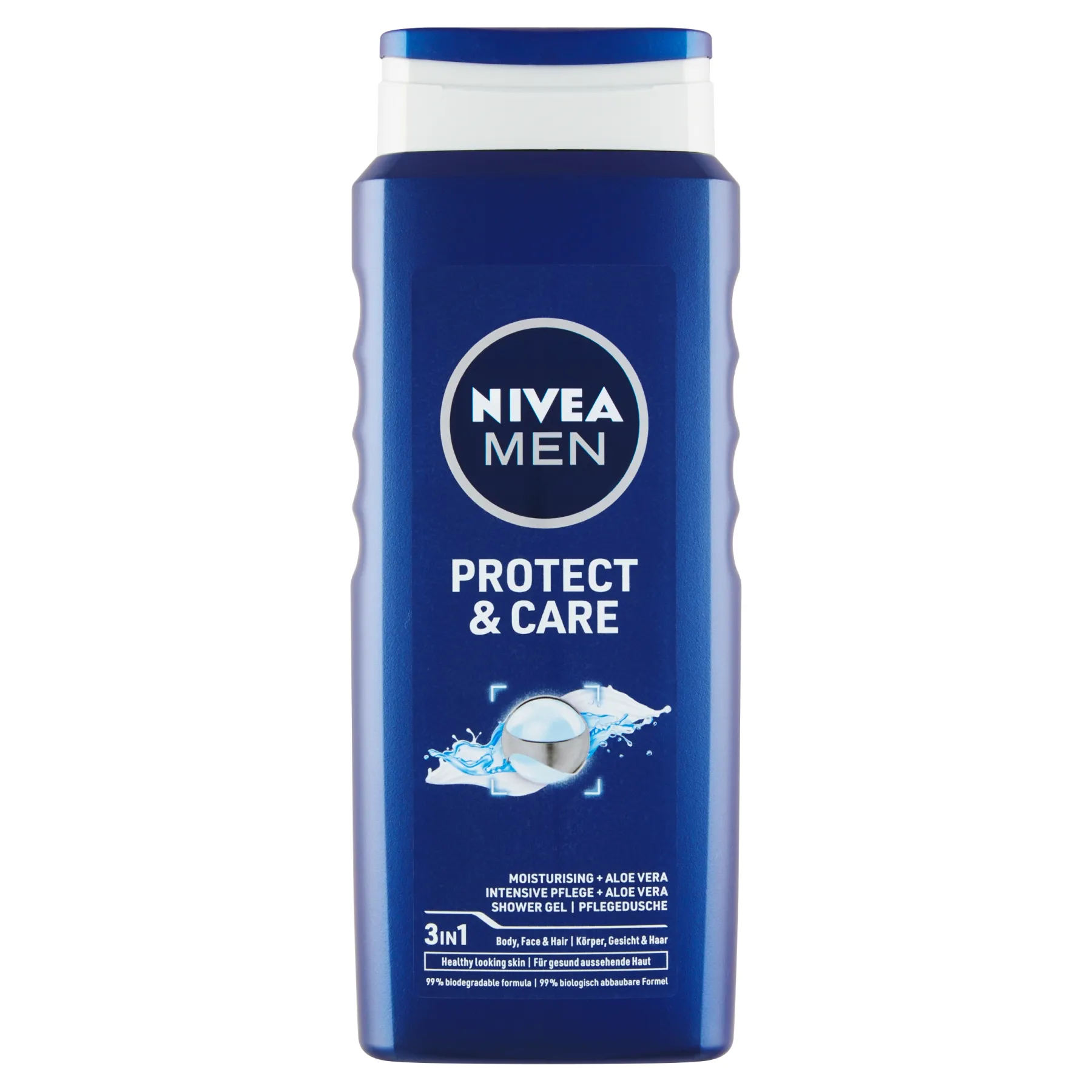 NIVEA Men Sprchovací gél Protect&Care 500m