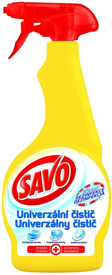 Savo sprej Univerzálny dezinfekčný 1×500 ml, dezinfekčný prostriedok