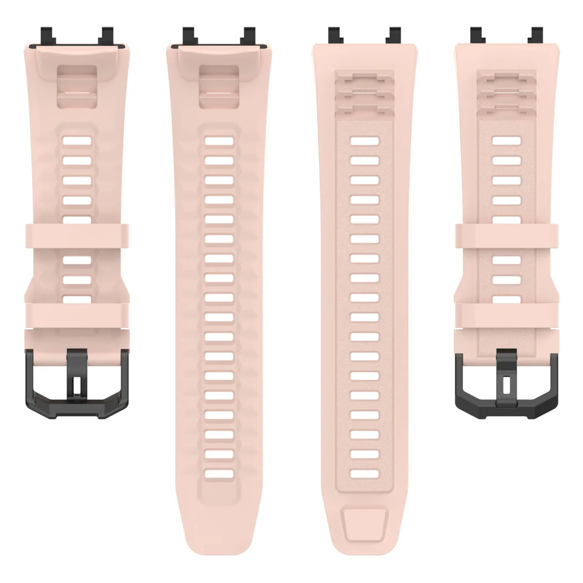 BStrap Silicone remienok na Xiaomi Amazfit Active Edge sand pink
