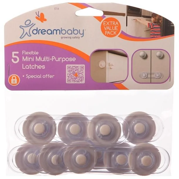 DREAMBABY Uzáver multifunkčný 5 kusov biela 1×5 ks, multifunkčný uzáver