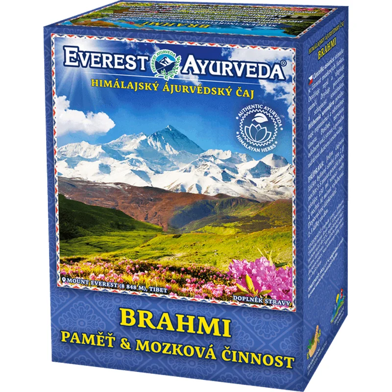 Ajurvédsky čaj Brahmi (2×100g) DUO pack 1+1