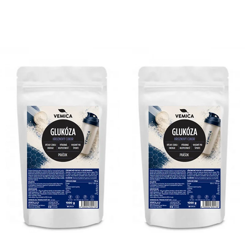 Hroznový cukor dvojbalenie  2x1000g