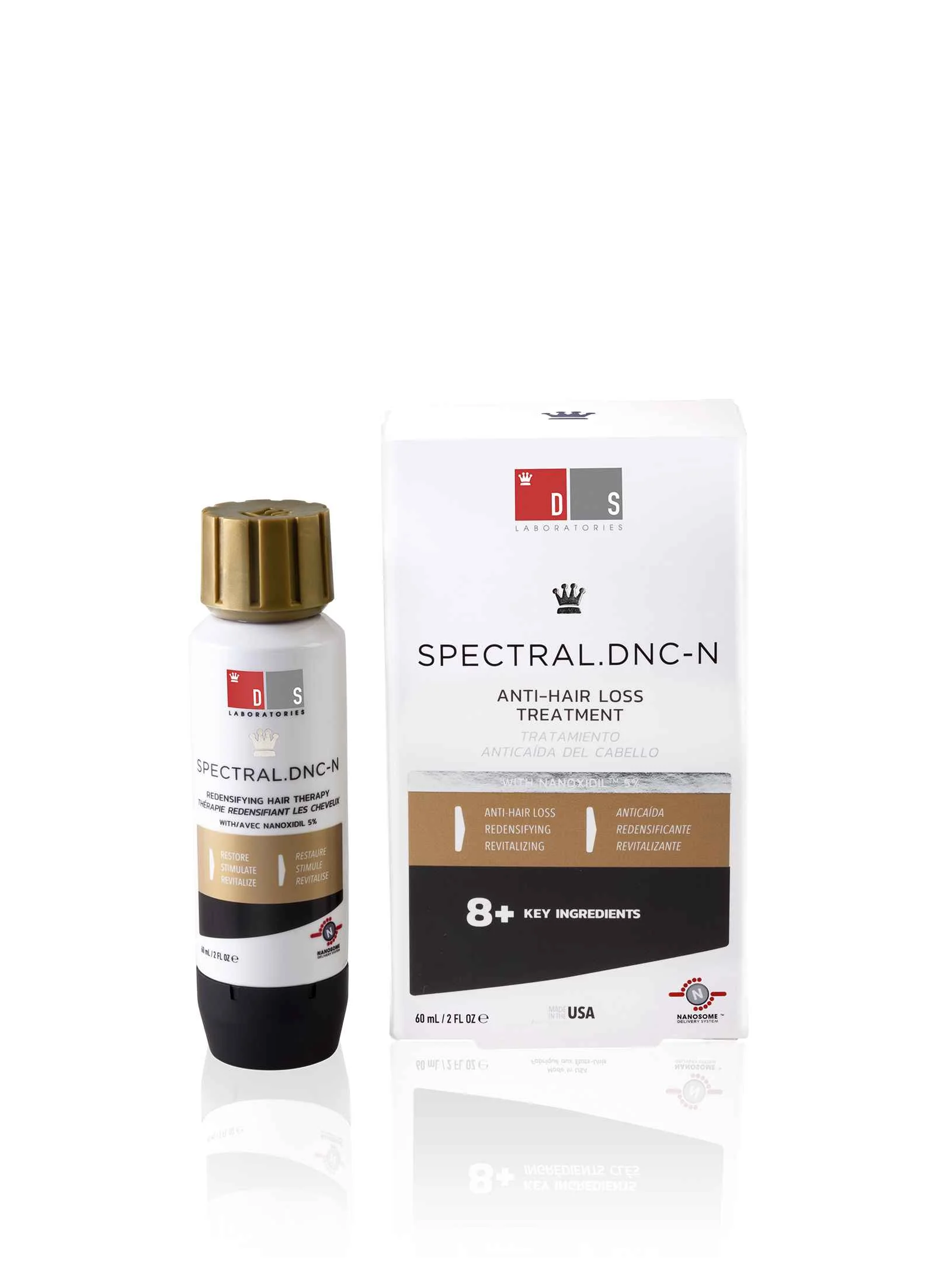 DS Laboratories sérum proti vypadávaniu vlasov s Nanoxidilom SPECTRAL DNC-N 60 ml 1×60 ml, sérum proti vypadávaniu vlasov
