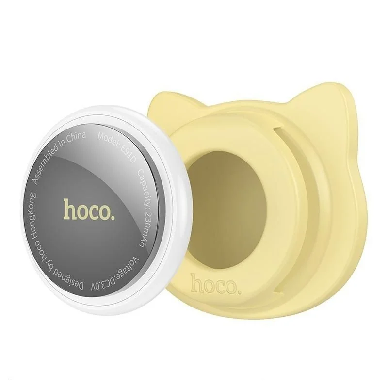 Hoco E91D Cat lokalizátor Apple FindMy, béźový