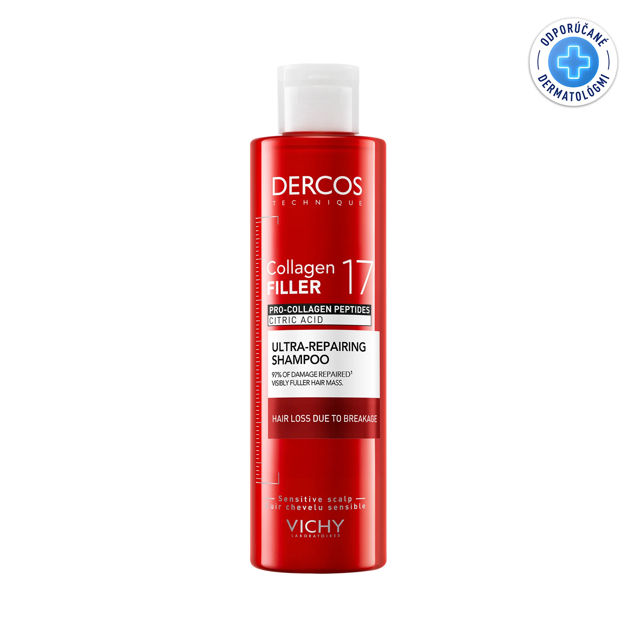 VICHY COLLAGEN 17 FILLER regeneračný šampón 200 ml