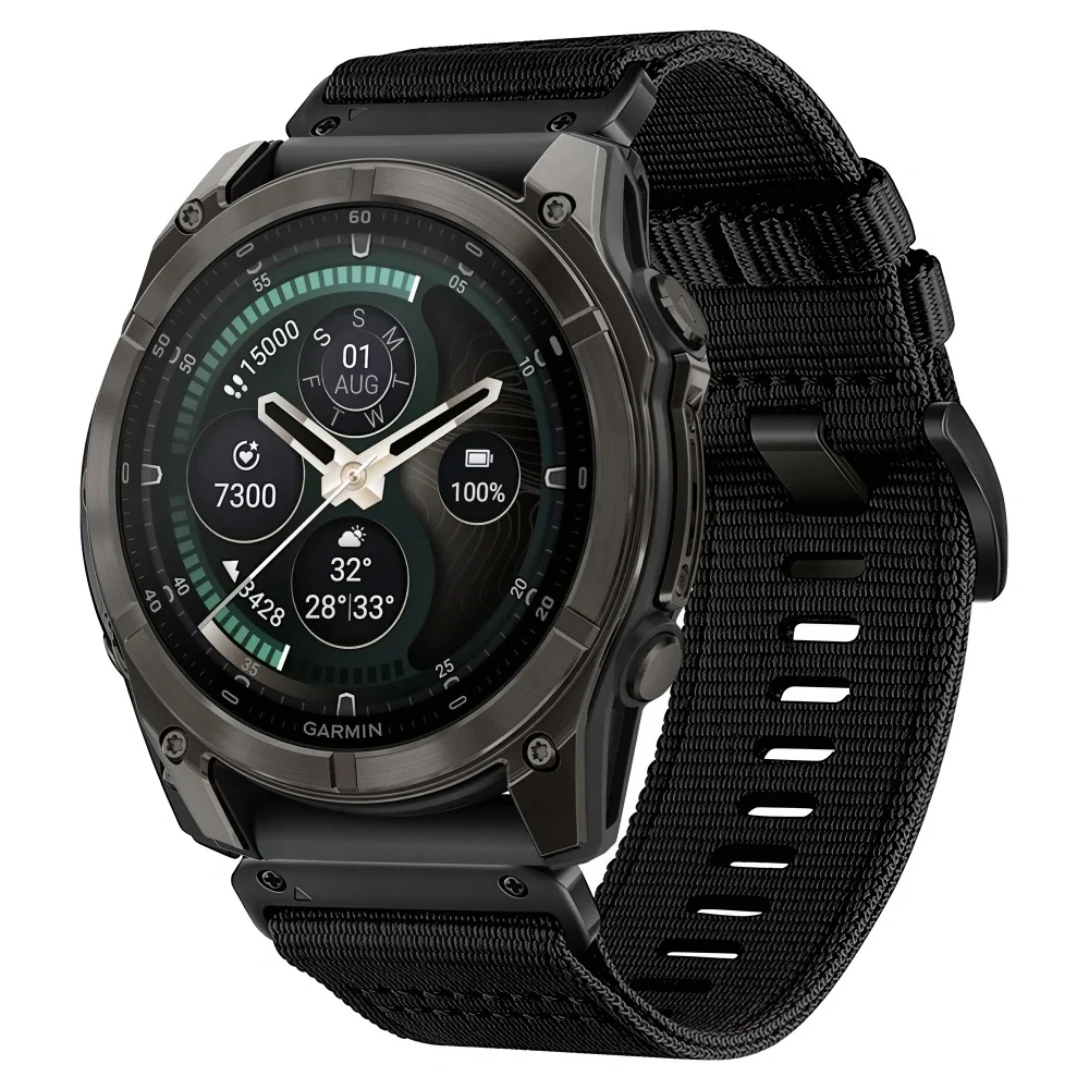Tech-Protect Nylon Classic remienok QuickFit 22mm, black