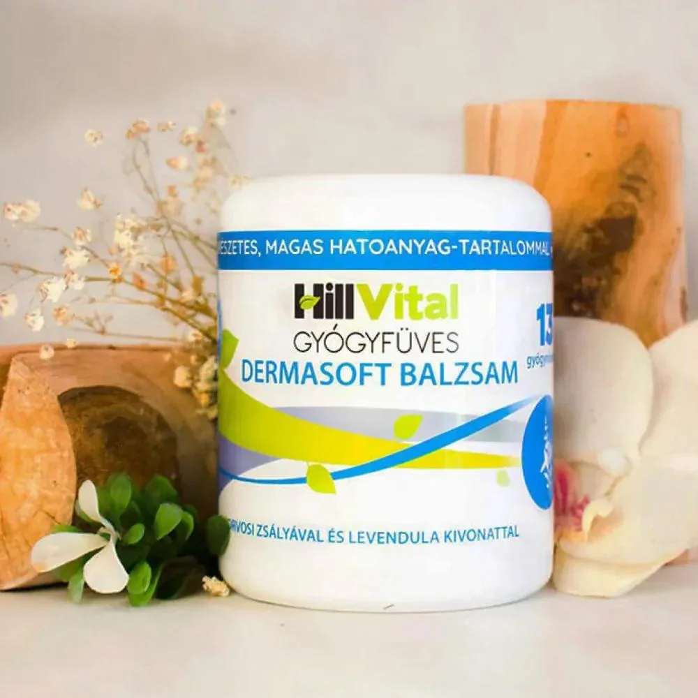 Hillvital Dermasoft balzam 250 ml na zmiernenie ekzému Objem: 250 ml
