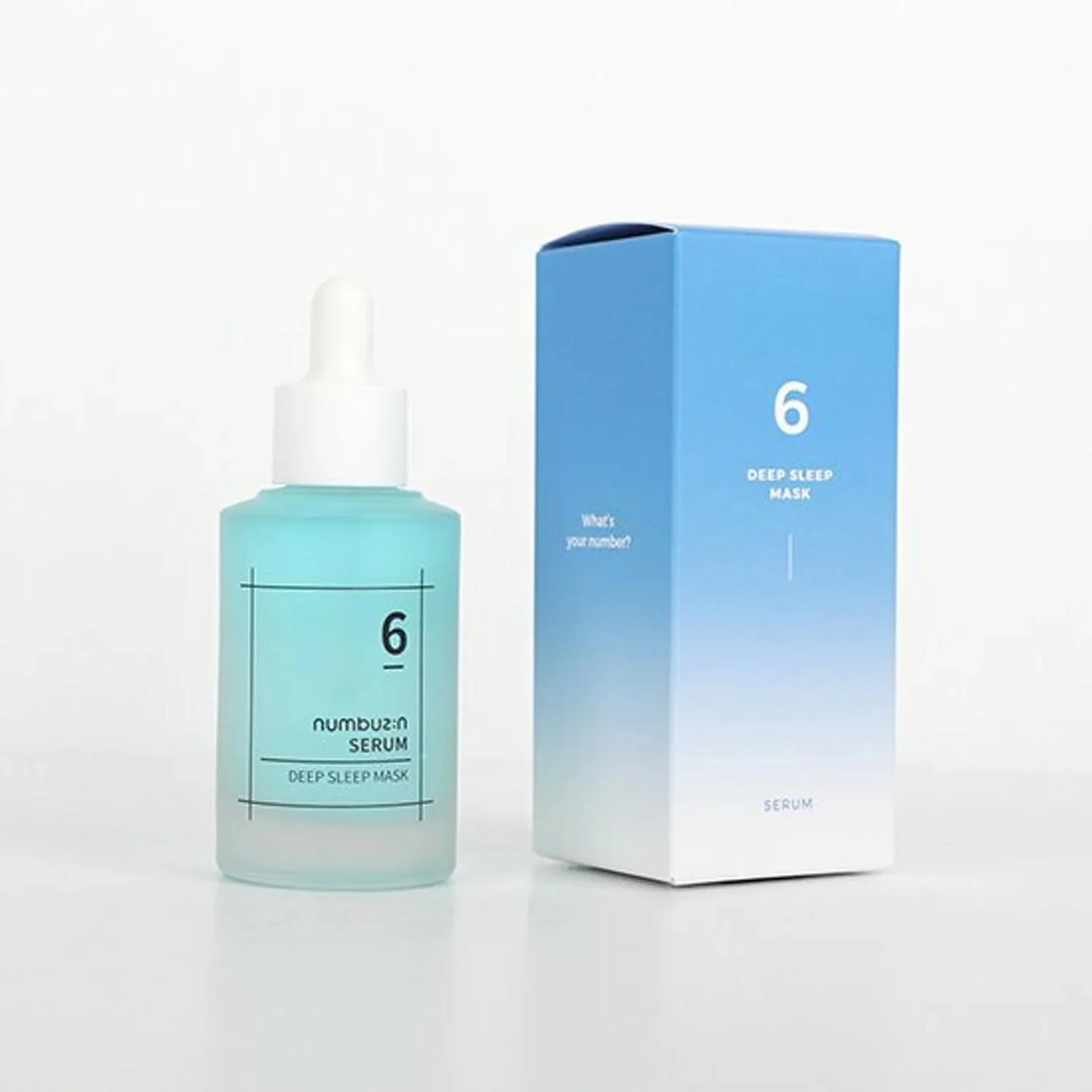 Numbuzin No.6 Deep Sleep Mask Serum hĺbkovo hyratačná nočná maska 50 ml