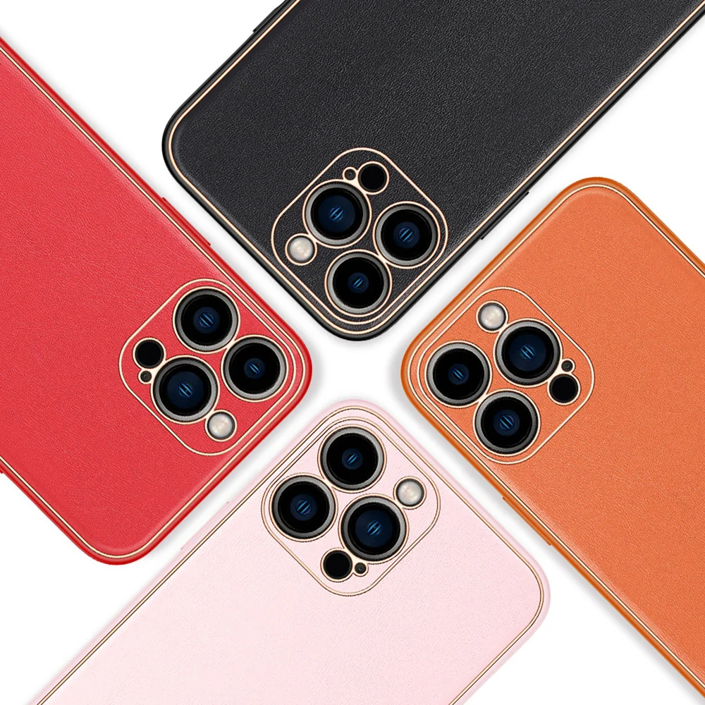 DUX DUCIS Yolo kožený kryt na iPhone 13 Pro, ružový