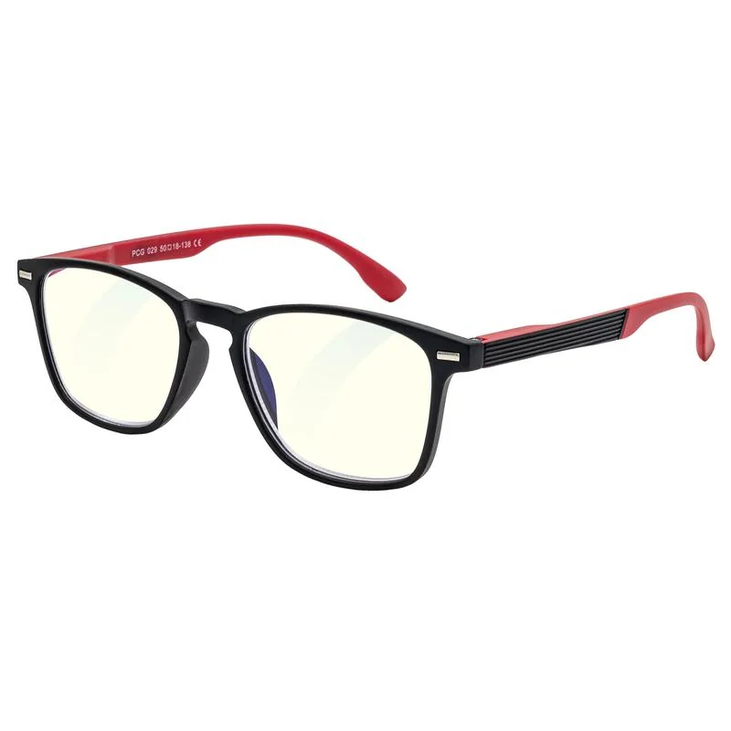 Okuliare na Počítač PCG029 čierno/červený plastový rám +1,0
