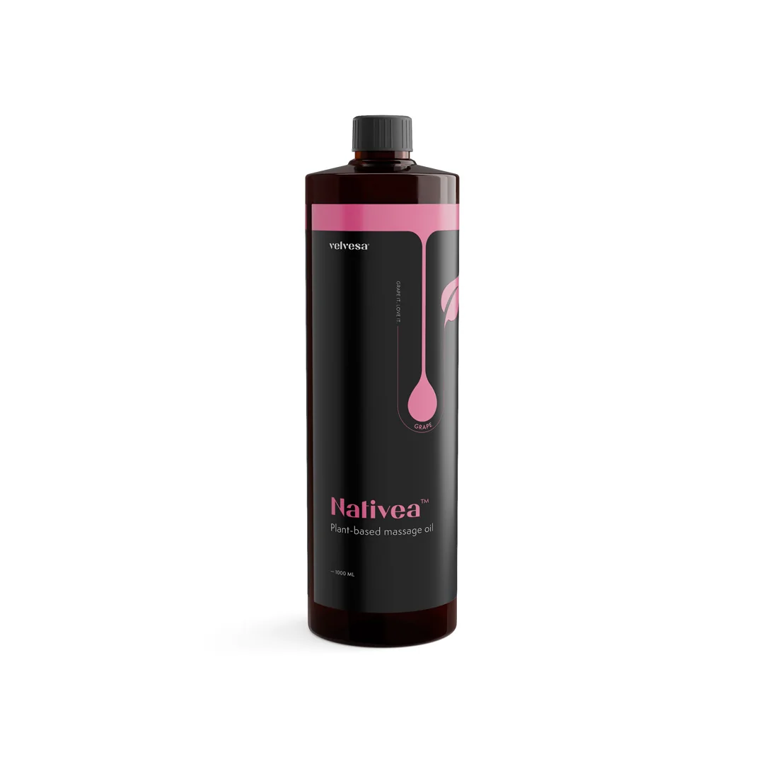 Nativea Grape masážny olej - velvesa® 1000ml